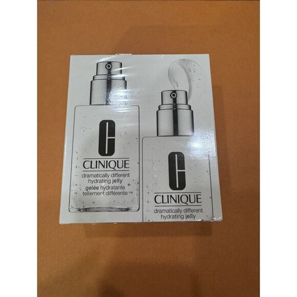 Clinique Dramatically different Hidrating Jelly Pack 125ml x 2, NEW & SEALED BOX - Picture 1 of 1